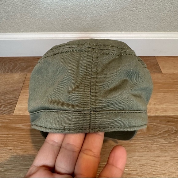 RVCA Women's Khaki Green Cadet Cap Hat - Picture 8 of 12